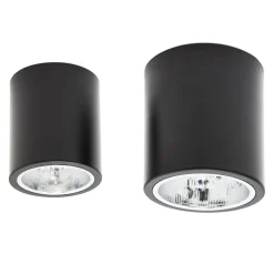 Spoty Natynkowe|Luminex Reflektor 1-punktowy czarny ROUND, średnica 13,3 cm