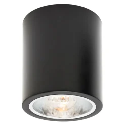 Spoty Natynkowe|Luminex Reflektor 1-punktowy czarny ROUND, średnica 11 cm