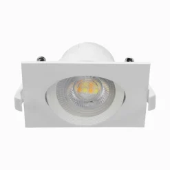 Spoty Wpuszczane|LED-POL Reflektor spot podtynkowy kwadratowy biały ORO ZUMA LED S 9W CCT-W