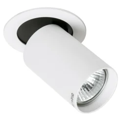 Reflektory|Zumaline Reflektor z regulowaną głowicą biały TURY1