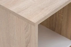 Dzieci DiTrendi Regał dąb sonoma biały nowoczesny BRICK