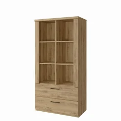 Regały Dla Dzieci|Szafki|Esteti Regał do salonu z 2 szufladami DOORSET