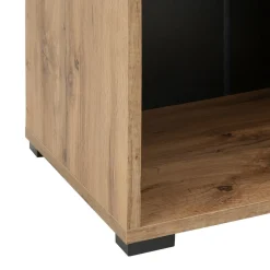 DiTrendi Regał do salonu z lamelami MALAGA