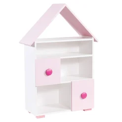 Dzieci Regał domek TOP BABY różowy