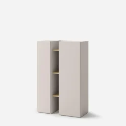 Regały Dla Dzieci|Szafki|LENART Regał 2-drzwiowy SIGMA 85 cm