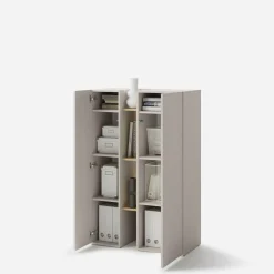 Regały Dla Dzieci|Szafki|LENART Regał 2-drzwiowy SIGMA 85 cm