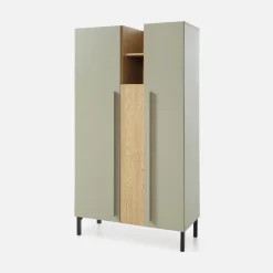 Dzieci inny Regał dwudrzwiowy zielony SERGIO 165 cm