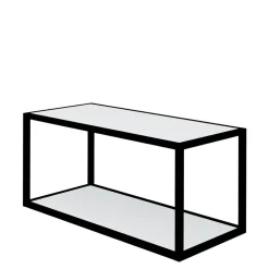 Qubik Regał KAMPO 79,7 cm + komplet białych półek INSIDE