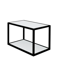 Qubik Regał KAMPO 59,7 cm + komplet białych półek INSIDE