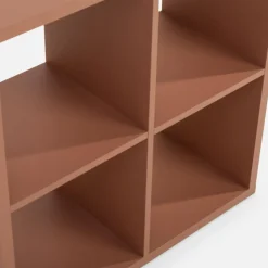 Dzieci FORTE Regał kwadratowy MAURO terracotta