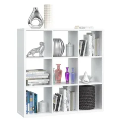 FORTE Regał MAURO 107,2x107,2 cm biały