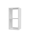 Szafki|Regały|FORTE Regał MAURO 72,8x38,2 cm biały