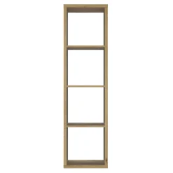 FORTE Regał MAURO 141,8x38,2 cm dębowy