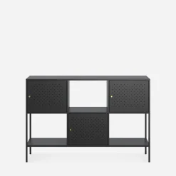 inny Regał metalowy czarny mat BOLDO