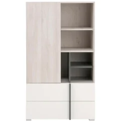 Regały Dla Dzieci|Szafki| Regał na książki z szufladami REMO