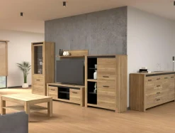 Szafki|Regały|FORTE Regał niski SAN CAYETANO