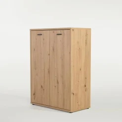 Szafki|Regały|FORTE Regał niski z drzwiami GOLDSBORO