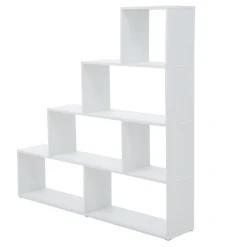 Regały Dla Dzieci|Szafki| Regał nowoczesny biały AURA