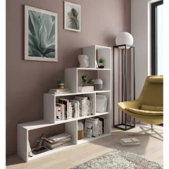 Regały Dla Dzieci|Szafki| Regał nowoczesny biały AURA