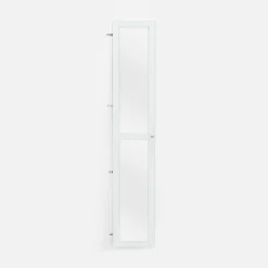 Szafki|Regały|inny Regał przeszklony BEN biały