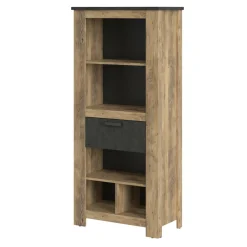 Szafki|Regały| Regał rustykalny z szufladą RAPALLO