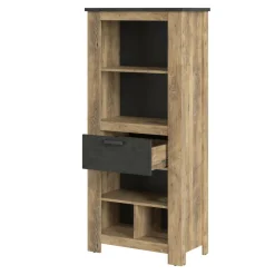 Szafki|Regały| Regał rustykalny z szufladą RAPALLO