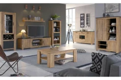 Szafki|Regały| Regał rustykalny z szufladą RAPALLO