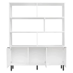 Regały Dla Dzieci|Szafki| Regał ryflowany 3-drzwiowy WAVE