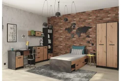 Regały Dla Dzieci|Szafki| Regał STONE II 2D2S