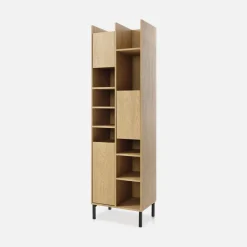 Dzieci inny Regał trzydrzwiowy dąb baltic dune SERGIO