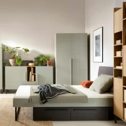 Dzieci inny Regał trzydrzwiowy dąb baltic dune SERGIO