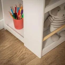 Regały Dla Dzieci|Szafki|inny Regał w kształcie domku GUSISI biało-szary