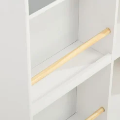 Regały Dla Dzieci|Szafki|inny Regał w kształcie domku GUSISI biało-szary