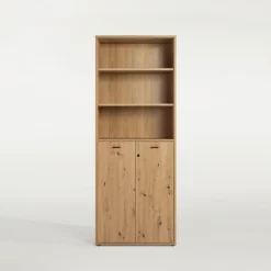 FORTE Regał wysoki zamykany na klucz GOLDSBORO