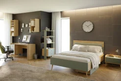 FORTE Regał z 2 szufladami WHENUA