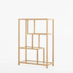 Szafki|Regały|inny Regał z drewna bambusowego HORO 111 cm
