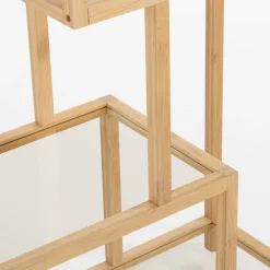 Szafki|Regały|inny Regał z drewna bambusowego HORO 111 cm