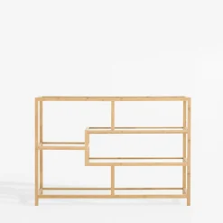 Szafki|Regały|inny Regał z drewna bambusowego HORO 79 cm