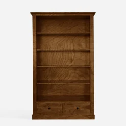 Szafki|Regały|inny Regał z litego drewna z szufladami STELLA dąb rustykalny