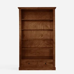 Szafki|Regały|inny Regał z litego drewna z szufladami STELLA dąb koniakowy