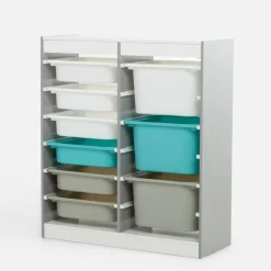 Dzieci inny Regał z pojemnikami GUNINIO