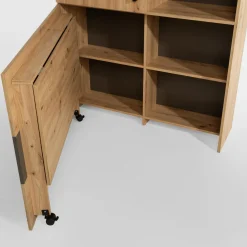 Regały Dla Dzieci|Szafki|inny Regał z rozkładanym biurkiem OXFORD