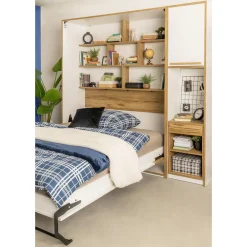 FORTE Regał z rozkładanym biurkiem S-ROOM