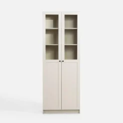 Szafki|Regały|inny Regał z witryną 75,3 cm TED kaszmir