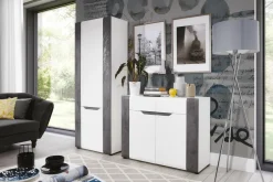 Szafki|Regały|Furni Home Regał zamknięty BRANDO L/P 2D B6