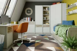 Regały Dla Dzieci|Szafki|Esteti Regał zamknięty z szufladą KARIN