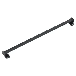 Relingi I Zawieszki| Reling do kuchni czarny OVAL RETRO 60 cm