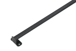 Relingi I Zawieszki| Reling do kuchni czarny OVAL RETRO 100 cm