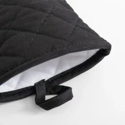 inny Rękawica kuchenna i podkładka pod garnek z neoprenem czarna