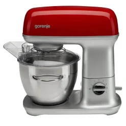 Małe Agd|Roboty Kuchenne|Gorenje Robot planetarny RETRO czerwono-stalowy MMC1000RLR